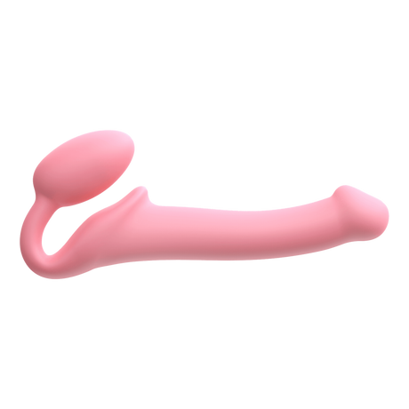 Strap-On-Me - Semi-Realistische Buigbare Strap-On Dildo Maat XL - Roze