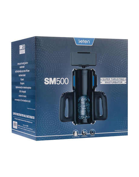Leten - SM 500 - Super Thrusting  Masturbator met telefoonhouder