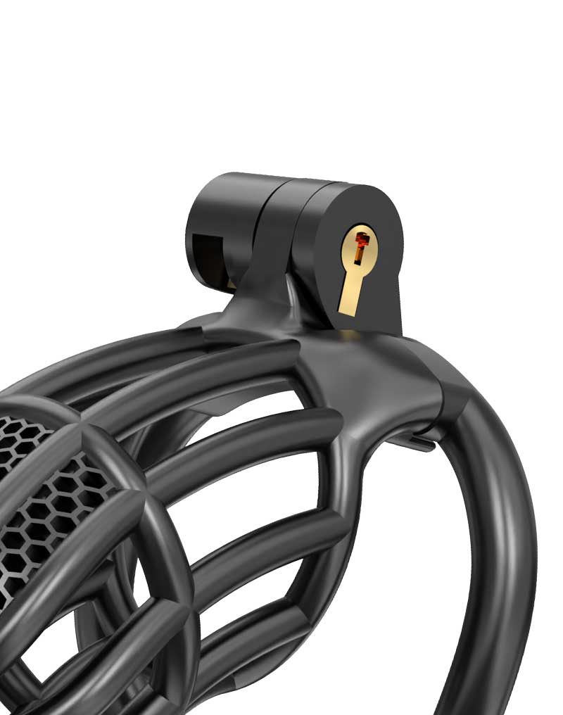 Rimba P-Cage - P-Cage PC06 - Peniskooi Maat M - Zwart