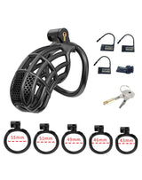 Rimba P-Cage - P-Cage PC06 - Peniskooi Maat L - Zwart