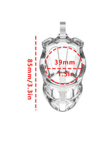 Rimba P-Cage - P-Cage PC08 - Peniskooi Maat M - Transparant
