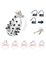 Rimba P-Cage - P-Cage PC09 - Peniskooi Maat M - Transparant