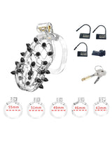 Rimba P-Cage - P-Cage PC09 - Peniskooi Maat L - Transparant