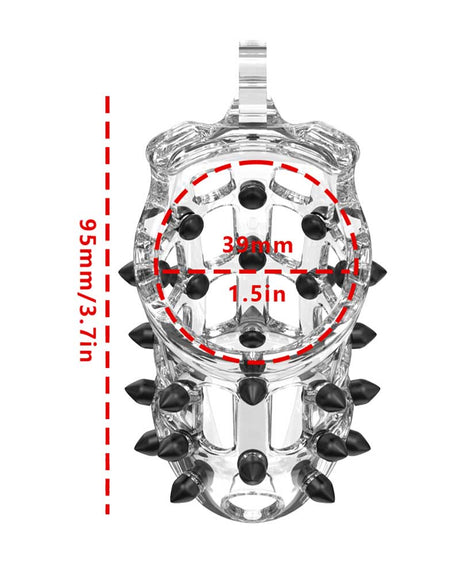 Rimba P-Cage - P-Cage PC09 - Peniskooi Maat L - Transparant