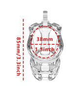 Rimba P-Cage - P-Cage PC11 - Peniskooi maat S - Transparant