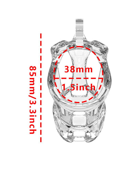 Rimba P-Cage - P-Cage PC11 - Peniskooi maat S - Transparant