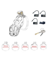 Rimba P-Cage - P-Cage PC11 - Peniskooi maat M - Transparant