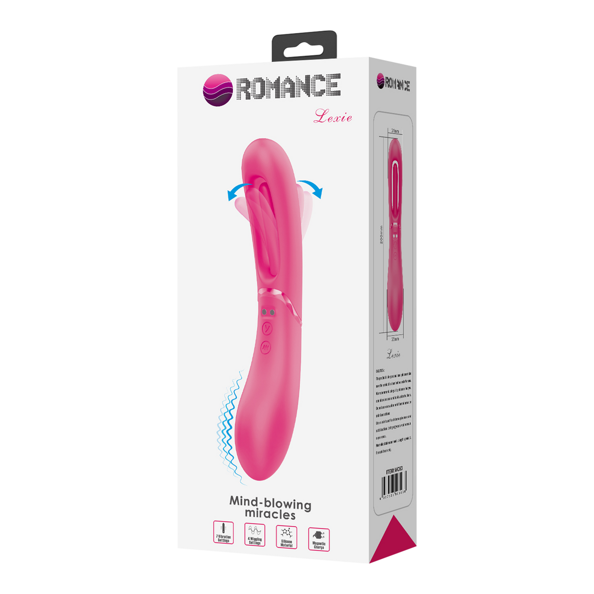 Pretty Love - Romance - Lexie - Vibrator - Roze