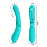 Pretty Love - Romance - Lexie - Vibrator - Blauw