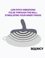 Bouncy Bliss - Flow - Zit-vibrator - Paars