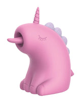 ER - Cupcake Unicorn - 360° Roterende Tong Massage - Roze