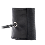 Rimba Electro Sex Lederen penisartikel met elastique,  bi-polair