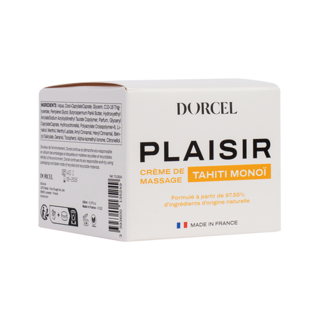 Dorcel - Plaisir - Tahiti Monoï - Massagecrème - 150 ml