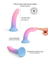 Love to Love - Utopia - Dildolls - Maat S - Roze/Violet/Blauw