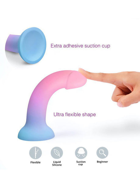 Love to Love - Utopia - Dildolls - Maat L - Roze/Violet/Blauw