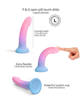 Love to Love - Utopia - Dildolls - Maat L - Roze/Violet/Blauw