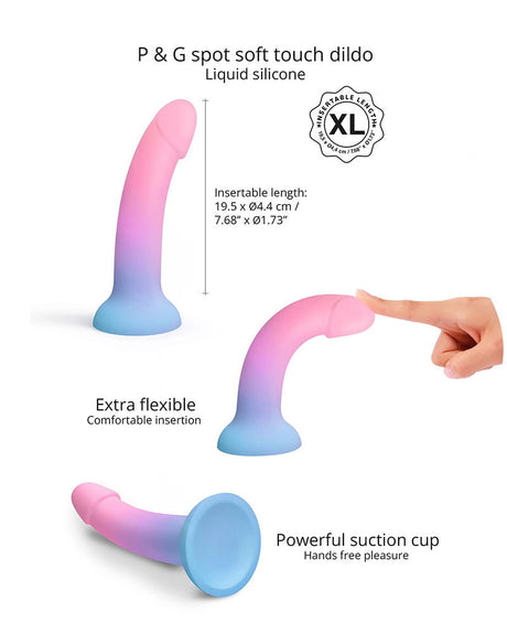 Love to Love - Utopia - Dildolls - Maat XL - Roze/Violet/Blauw