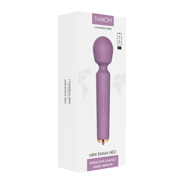 SVAKOM - Mini Emma Neo - Interactieve Compacte Wandvibrator - Roze