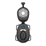 Rimba Toys - Orgastobator 06 - Masturbator voor mannen met swingfunctie - Zwart