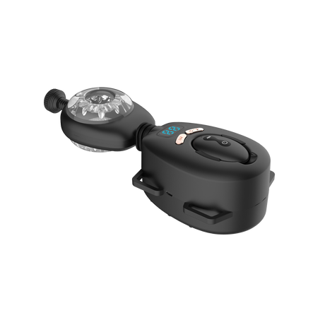 Rimba Toys - Orgastobator 06 - Masturbator voor mannen met swingfunctie - Zwart