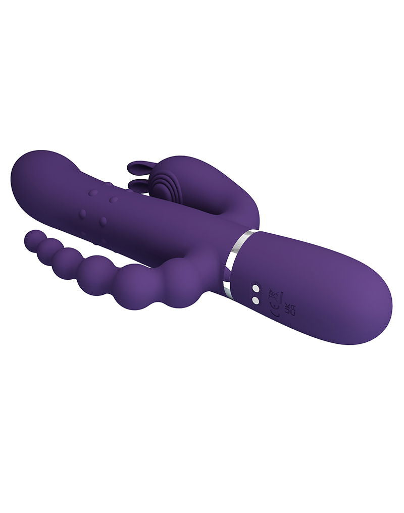 Pretty Love - Cammy - Triple Vibrator - Diep Paars