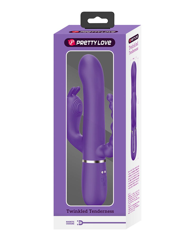 Pretty Love - Cammy - Triple Vibrator - Diep Paars