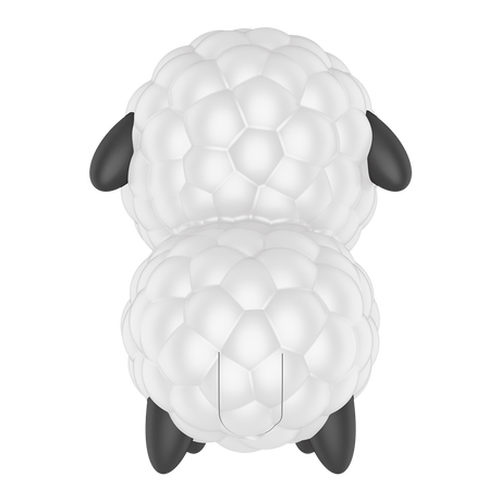 Satisfyer - Dreamy Sheep - Luchtpulsvibrator - Wit