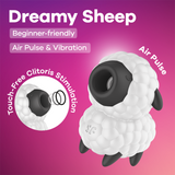 Satisfyer - Dreamy Sheep - Luchtpulsvibrator - Wit