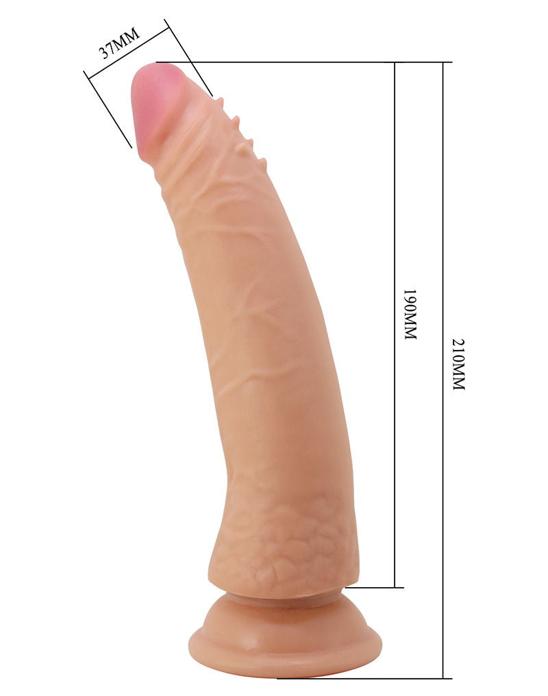 Pretty Love - Kable - Sliding Skin Realistische Dildo 21cm - Nude