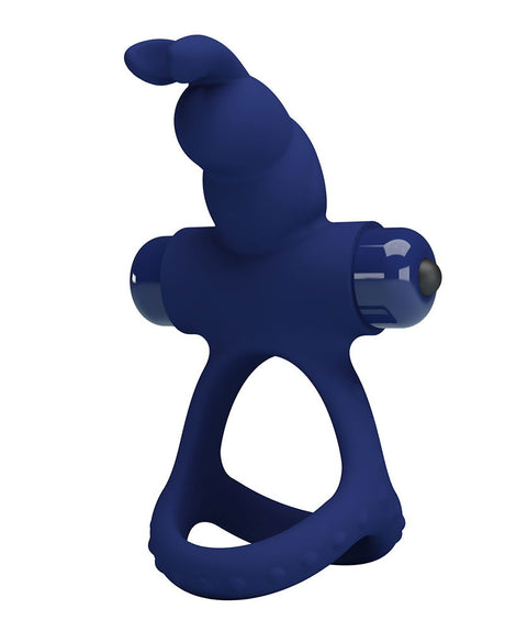 Pretty Love - Luchito - Rabbit Cock Ring - Donkerblauw