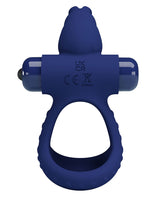 Pretty Love - Luchito - Rabbit Cock Ring - Donkerblauw