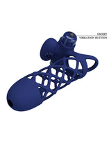 Pretty Love - Giann - Vibrerende Cock Sleeve - Donkerblauw