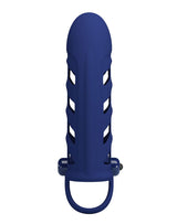 Pretty Love - Altaf - Vibrerende Cock Sleeve - Donkerblauw