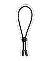 Pretty Love - Magic Lasso Cock Ring - Zwart