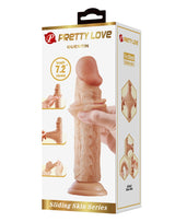 Pretty Love - Quentin - Sliding Skin Realistische  Dildo 18,4cm - Nude