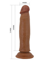 Pretty Love - Keon - Sliding Skin Realistic Dildo 21,4cm - Bruin