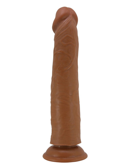Pretty Love - Sharife - Sliding Skin Realistische Dildo 25,4cm - Bruin