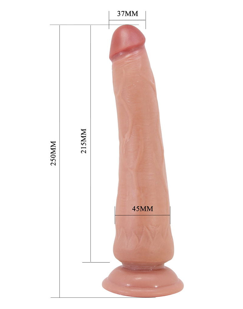 Pretty Love- Tiemeyer - Sliding Skin Realistic Dildo 25cm - Nude