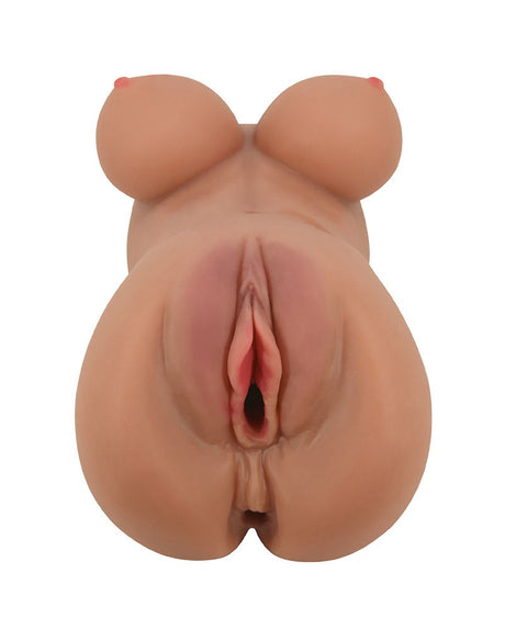 Crazy Bull - Hannah - Premium Dual Channel Male Masturbator - Bruin