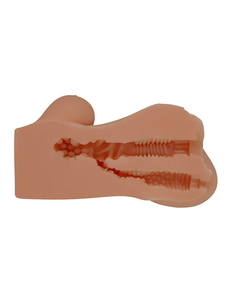 Crazy Bull - Hannah - Premium Dual Channel Male Masturbator - Bruin