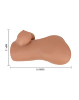 Crazy Bull - Hannah - Premium Dual Channel Male Masturbator - Bruin