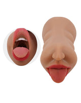 Crazy Bull - Sarah - Premium Dual Channel Mannelijke Masturbator - Bruin