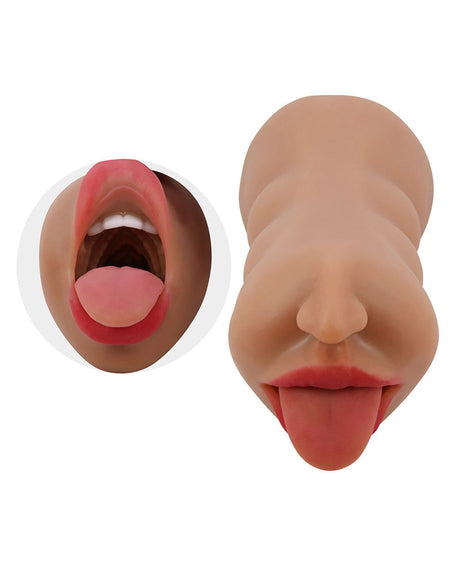 Crazy Bull - Sarah - Premium Dual Channel Mannelijke Masturbator - Bruin