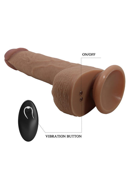 Pretty Love - Tommy - Lifelike Skin Vibrator - Lichtbruin