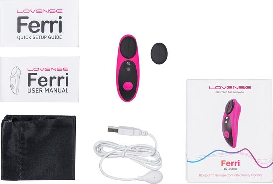 Lovense Ferri Roze – De Ultieme Discrete Panty Vibrator met App-Control
