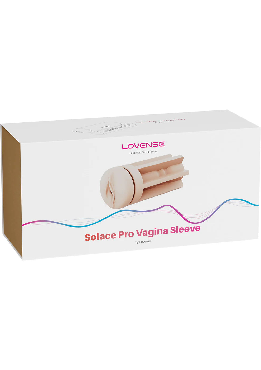Lovense Solace PRO Vervangbare Neutrale Vagina Sleeve – Realistisch & Comfortabel