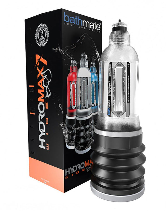 Bathmate Hydromax 7 Wide Boy Crystal Clear