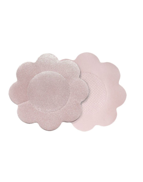 Bye Bra - Breast Lift & Zijden Tepelbedekkers D-F - Nude (3 paar)