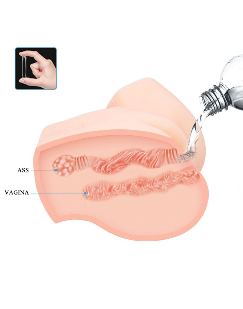 Crazy Bull - Samantha - Vibrerende Vagina & Ass Masturbator