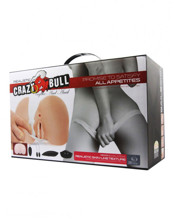 Crazy Bull Vibrating Pussy & Ass